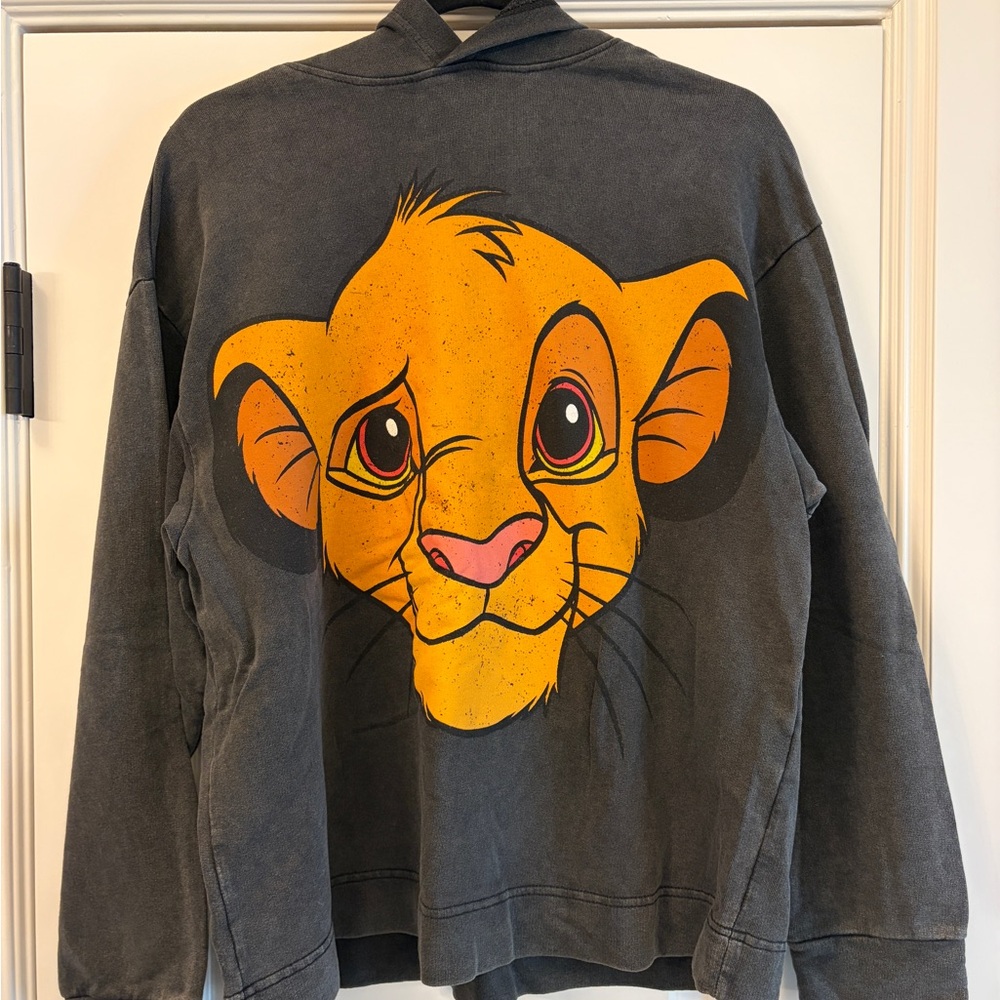 Disney  Women’s Gray Simba Shirt